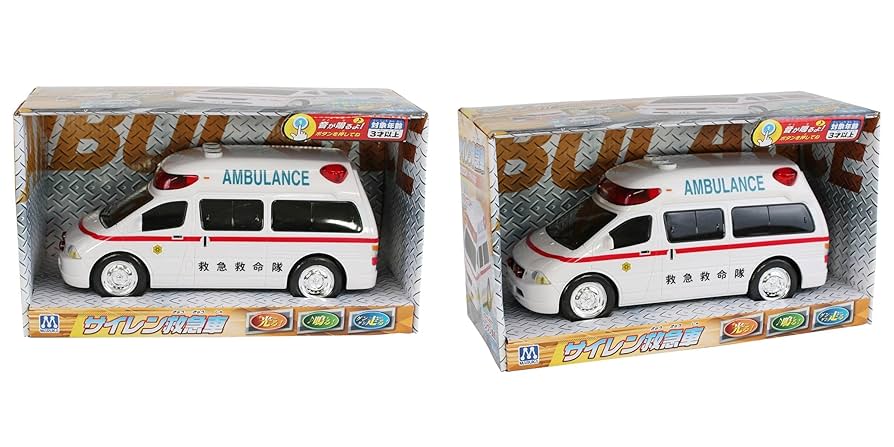 さくらミニカー 救急車 ピカピカシリーズ レトロ 箱付き さくらミニカー 救急車 ピカピカシリーズ レトロ 箱付き（滋賀県